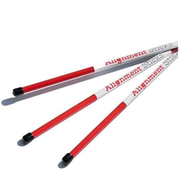 Golf Alignment Stick (Pack of 3 Golf Sticks) Swing. Golf Training Sticks for Men - Picture 1 of 7